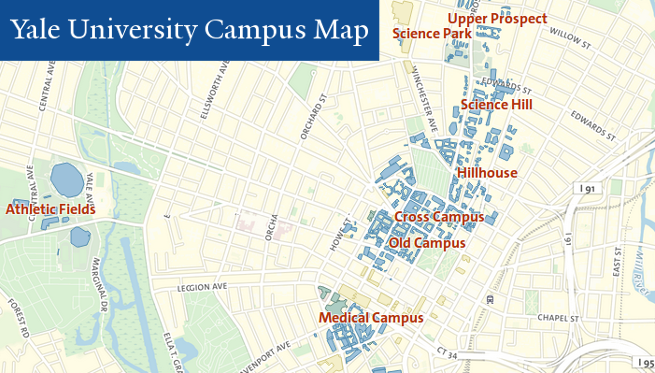 Где находится университет на карте. Йельский университет на карте. Университет Йель карта. Yale University на карте. Yale Campus Map.