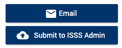 Submit to ISSS Admin button