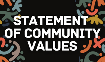 Link to statement of community values page
