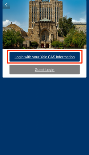 Yale Connect login