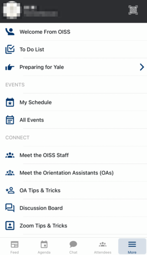 OISS Passport to Yale app for mobile