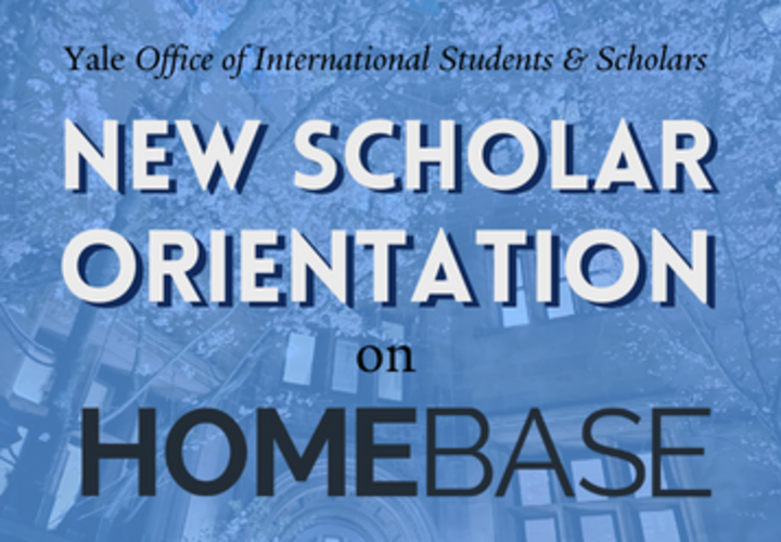 Link to New Scholar Orientation in Homebase