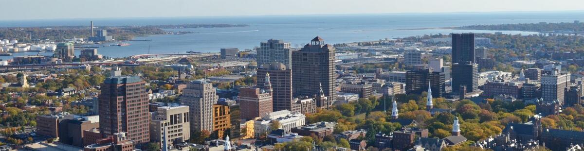 New Haven aerial