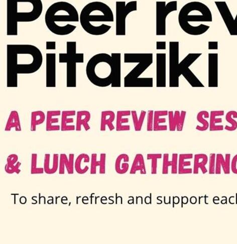 Event image for Poorvu, Peer Review & Pitaziki